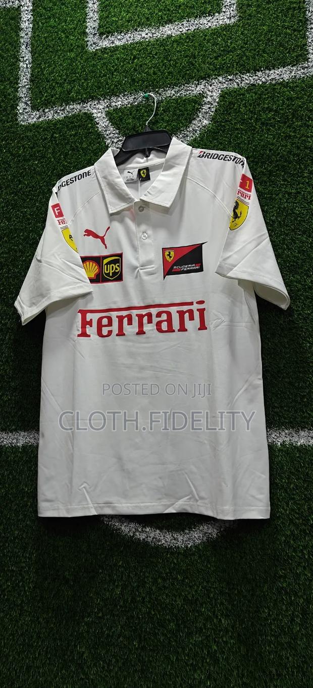 Ferrari Off- White F1 Jersey. - thumbnail 2