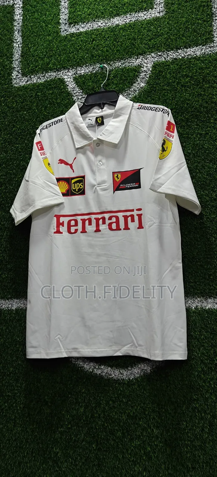 Ferrari Off- White F1 Jersey.