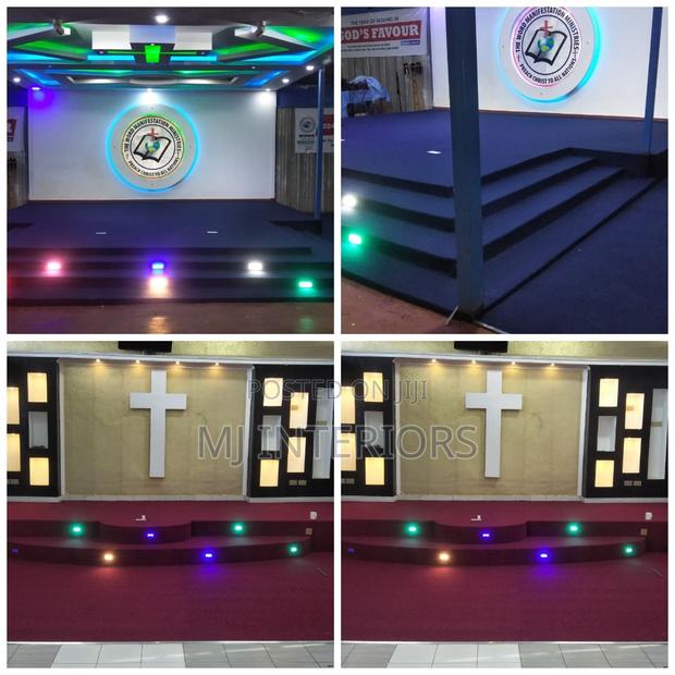 Superior Wall to Wall Carpet for Church Interior Design