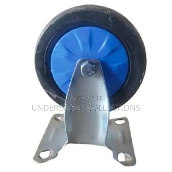 Spare Wheel Typically Designed for Blue Platform Trolleys