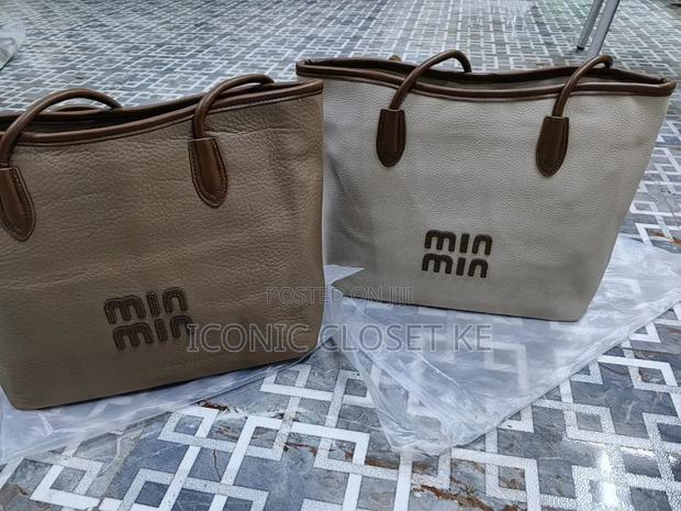 Min Min Leather Tote Bag - thumbnail 5