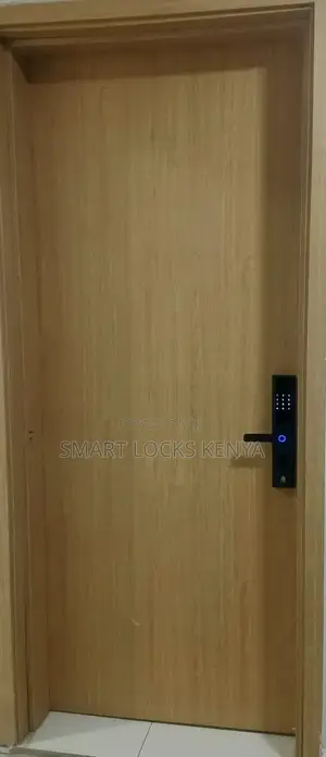 Smart Door Lock for Wooden Metal Biometric Fingerprint Tuya App