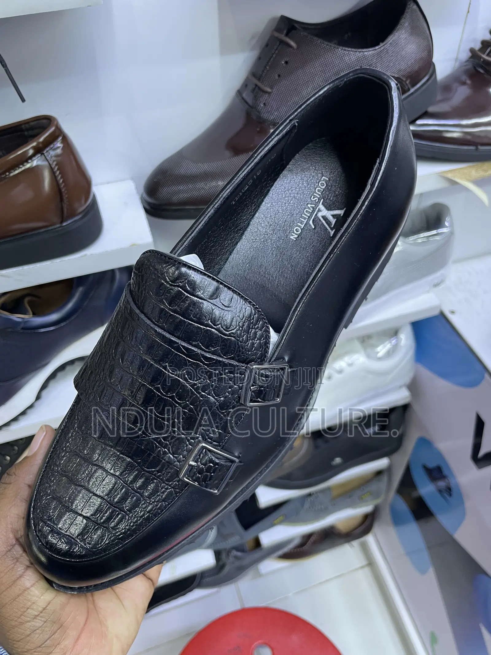 Wet Look Dress Designer Shoes for Men