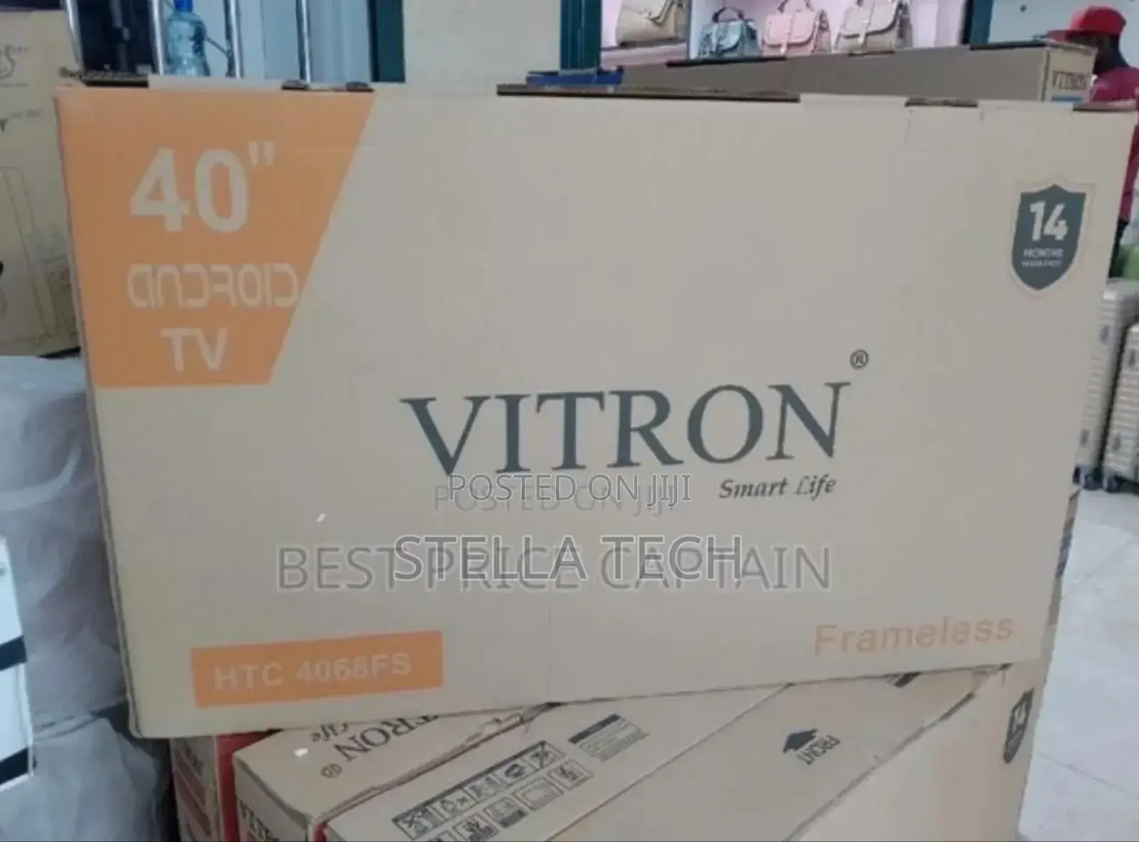40 Inches Smart Android Frameless Vitron