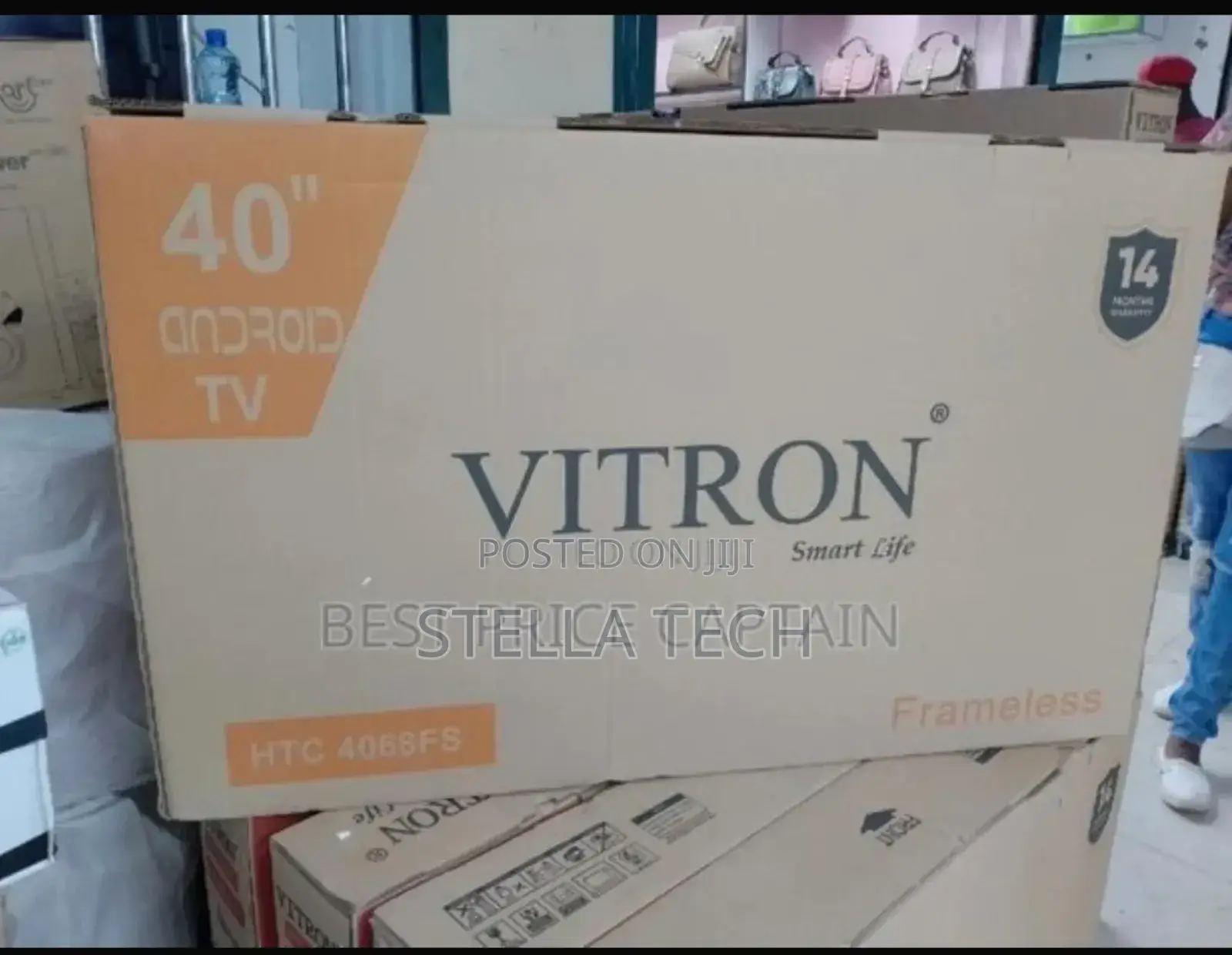 40 Inches Smart Android Frameless Vitron