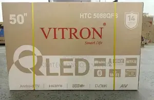 50"Qled Smart Android Vitron TV