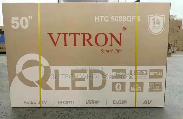 50"Qled Smart Android Vitron TV