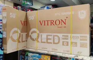 50" Smart Android Qled Vitron TV
