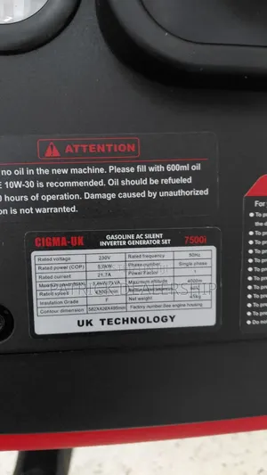 Petrol Silent Generator