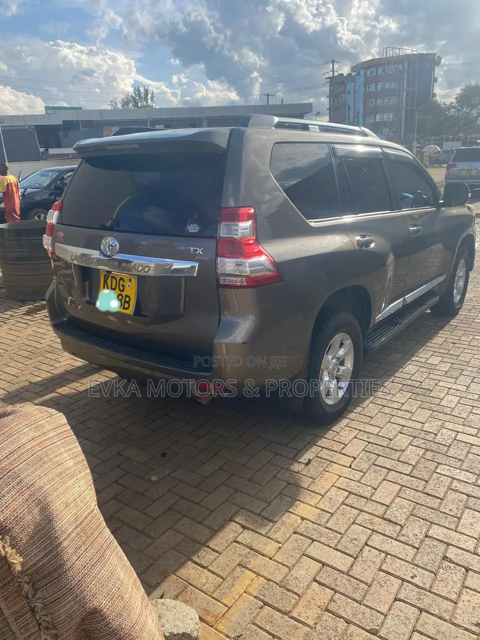 Toyota Land Cruiser Prado 2015 Gray