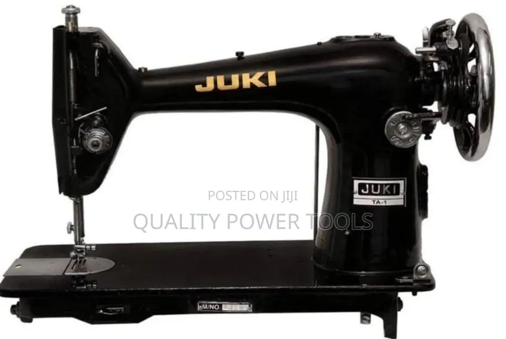 Black Juki Ta-1 Industrial Sewing Machine Head.