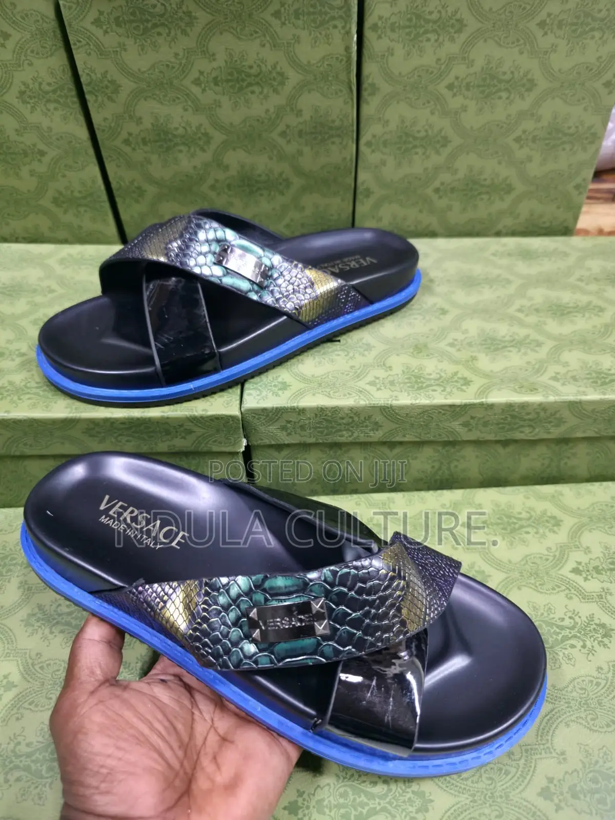 Salvatore Ferragamo / Versace / Louis Vuitton Sandals