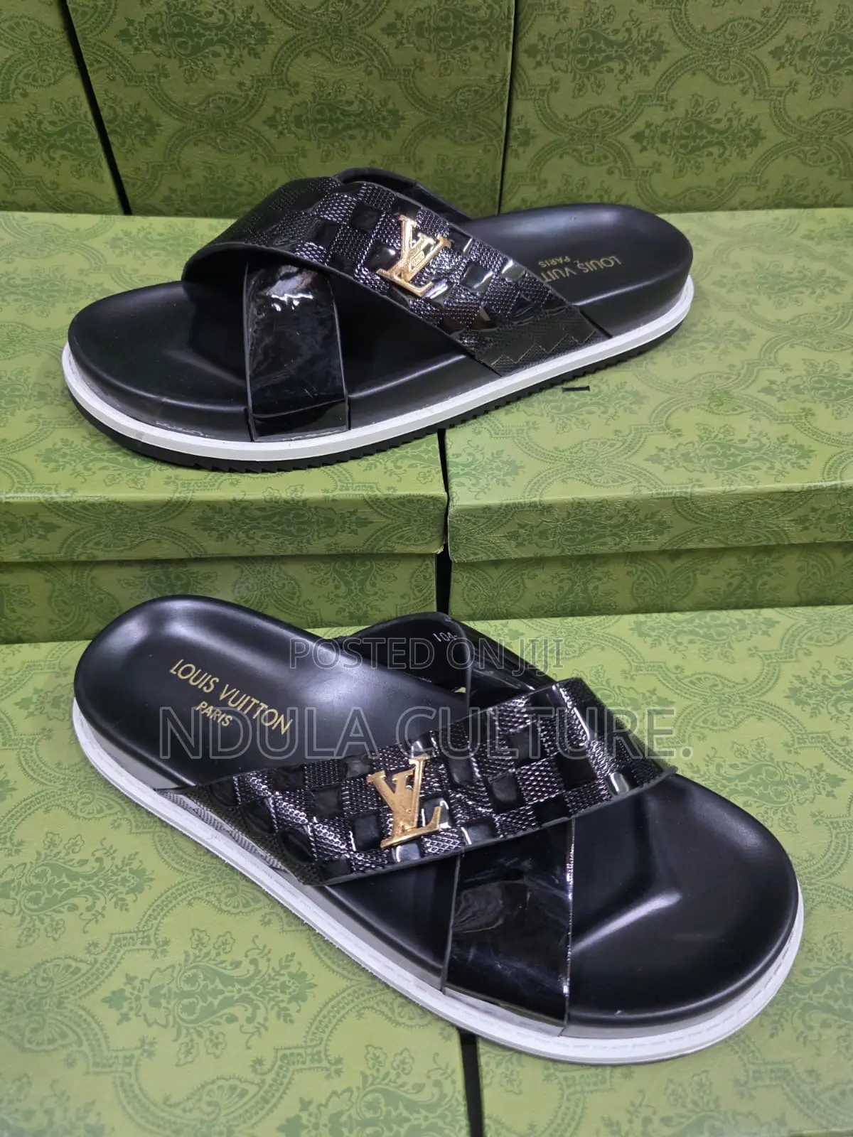 Salvatore Ferragamo / Versace / Louis Vuitton Sandals