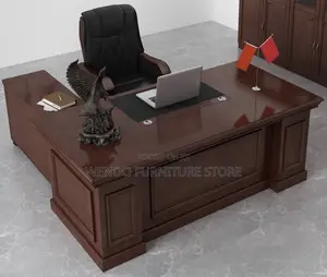 Office Desk; 1.8 Meters Mahogany Executive Pricipal Desk