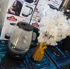 *Rashnik 2.0 L Electric Glass Kettle* *Price : Kes 999sh* 1500wts