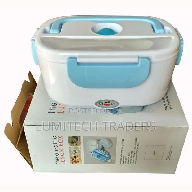 Electric Lunch Box With Metallic Insert - main view