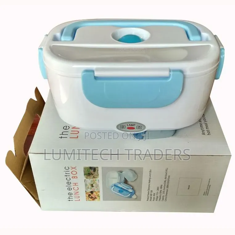 Electric Lunch Box With Metallic Insert