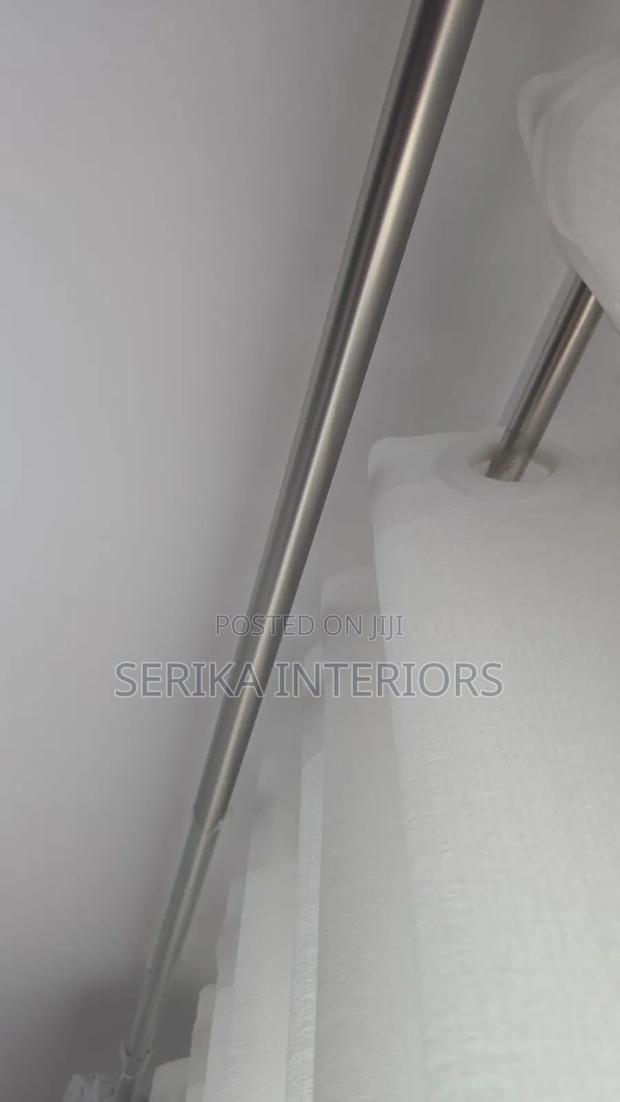 Jua Kali Curtain Rods Curtain Rods Double Environmental Friendly