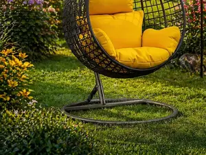 Home Chairs; Rattan Home Outdoor Garden Balcony Hammock Chairs