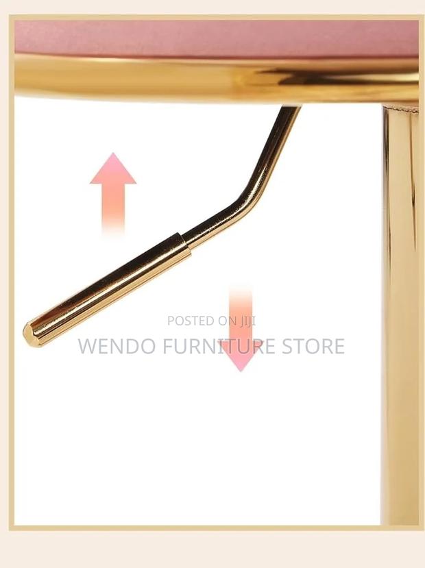 Barstools; Ergonomic Designed Leather Home Kitchen Barstools - thumbnail 3