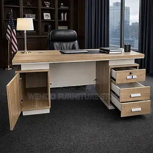 Office Desk; 1.4 Meters Executive Durable Luttore Desk