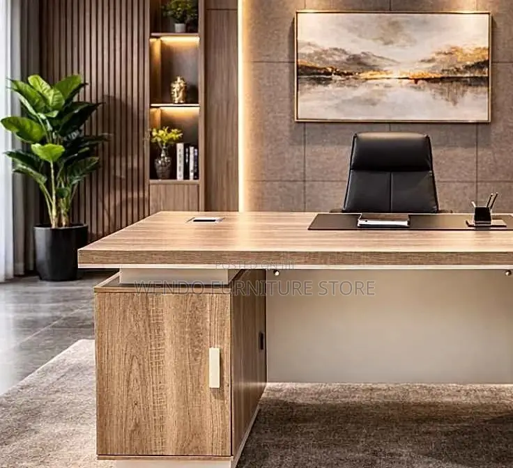 Office Desk; 1.4 Meters Executive Durable Luttore Desk