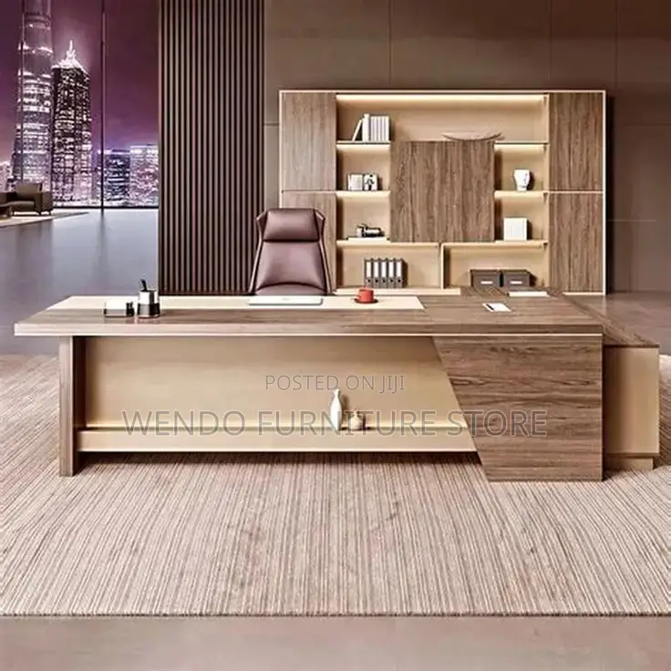 Office Desk; 1.4 Meters Executive Durable Luttore Desk
