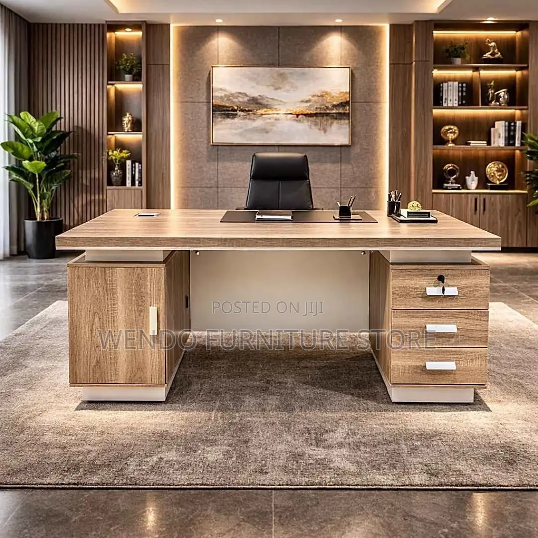 Office Desk; 1.4 Meters Executive Durable Luttore Desk