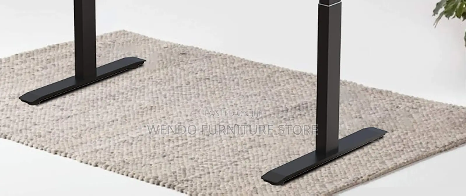 Office Desk; 1.4 Meters Adjustable Height Standing Developers Desks