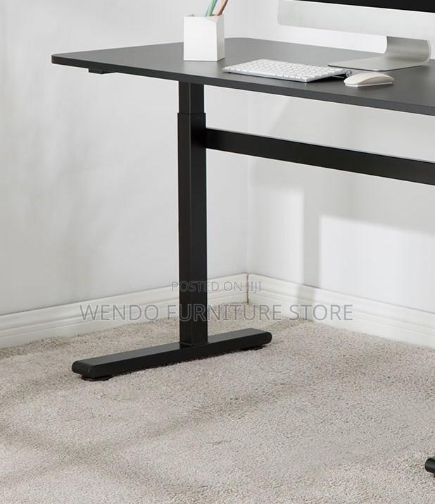 Office Desk; 1.4 Meters Adjustable Height Standing Developers Desks - thumbnail 9