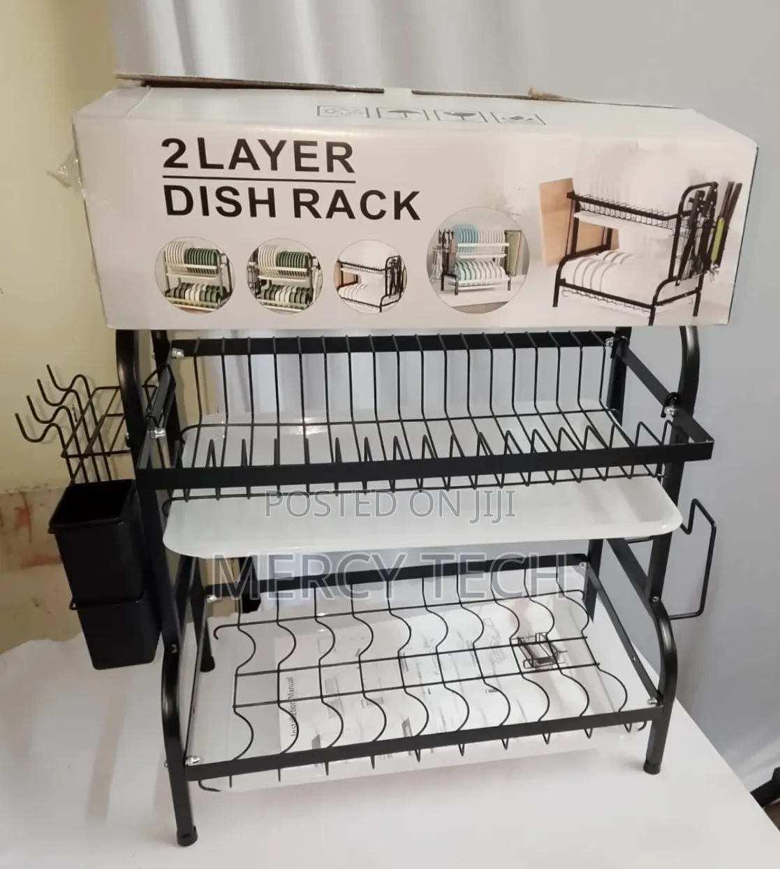 Executive Marble 2-layer Dish Rack