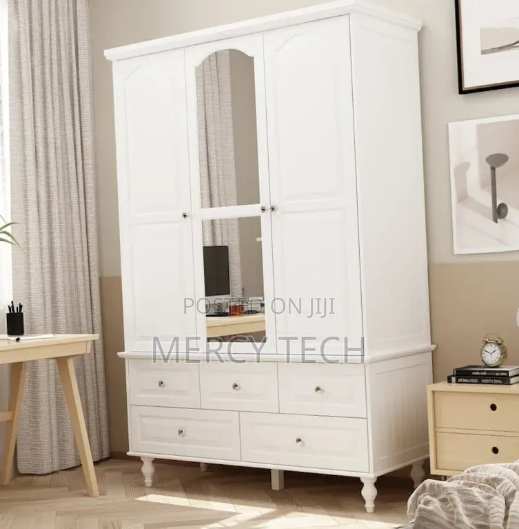 Modern Executive Assembled Wooden Wardrobe