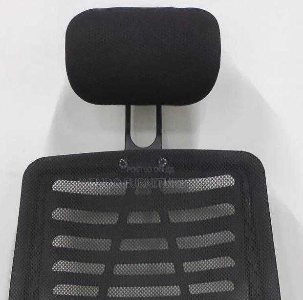 Office Chairs; Ergonomic Headrest Swivel Office Chairs - thumbnail 2