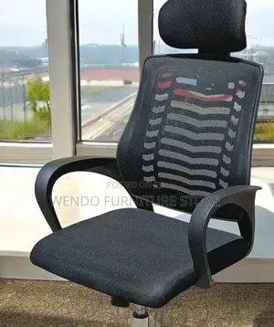 Office Chairs; Ergonomic Headrest Swivel Office Chairs