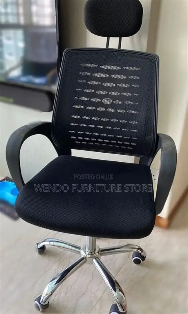 Office Chairs; Ergonomic Headrest Swivel Office Chairs