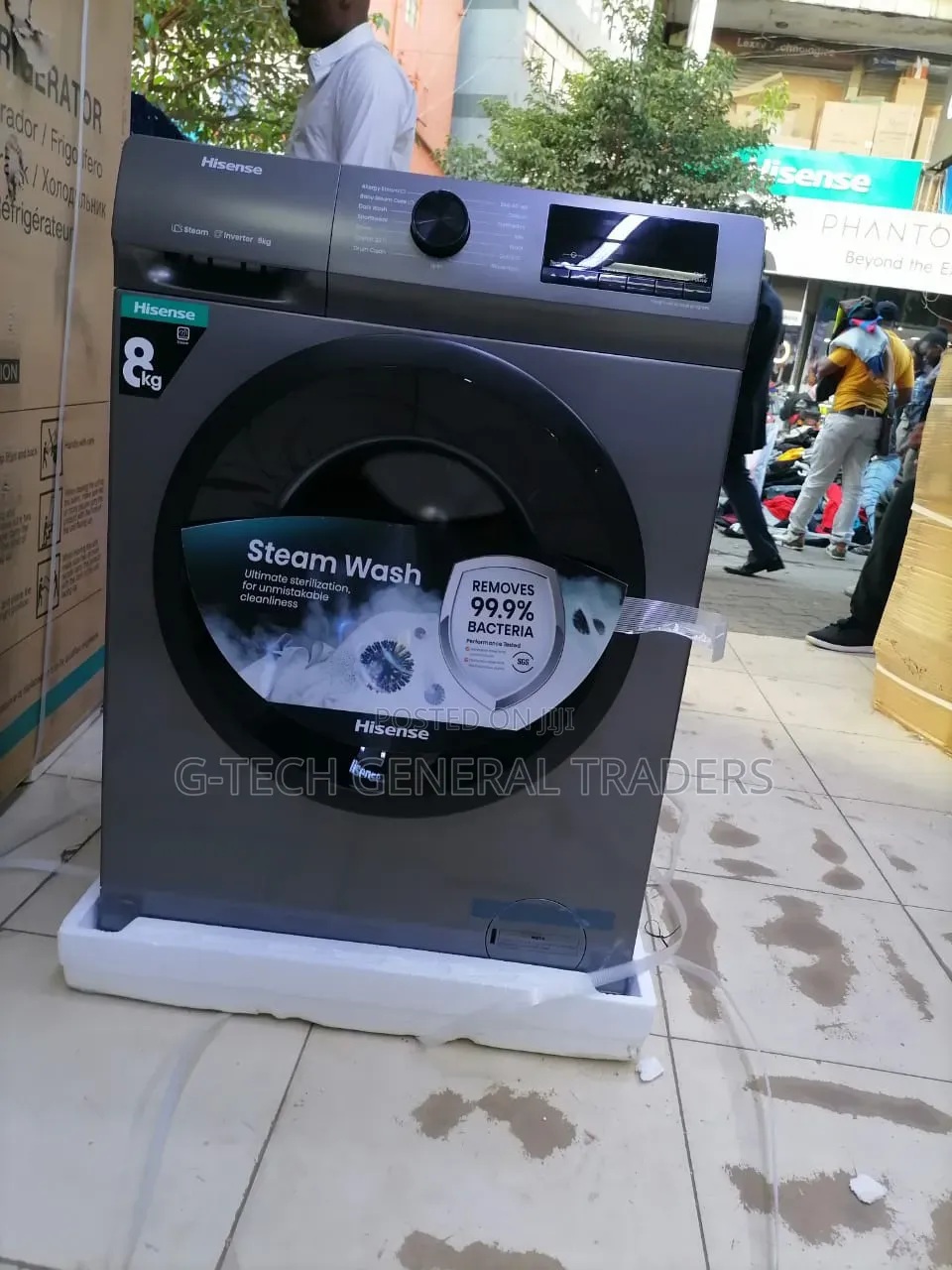 Hisense Washing Machine Front Load Wash and Spin 8kgs