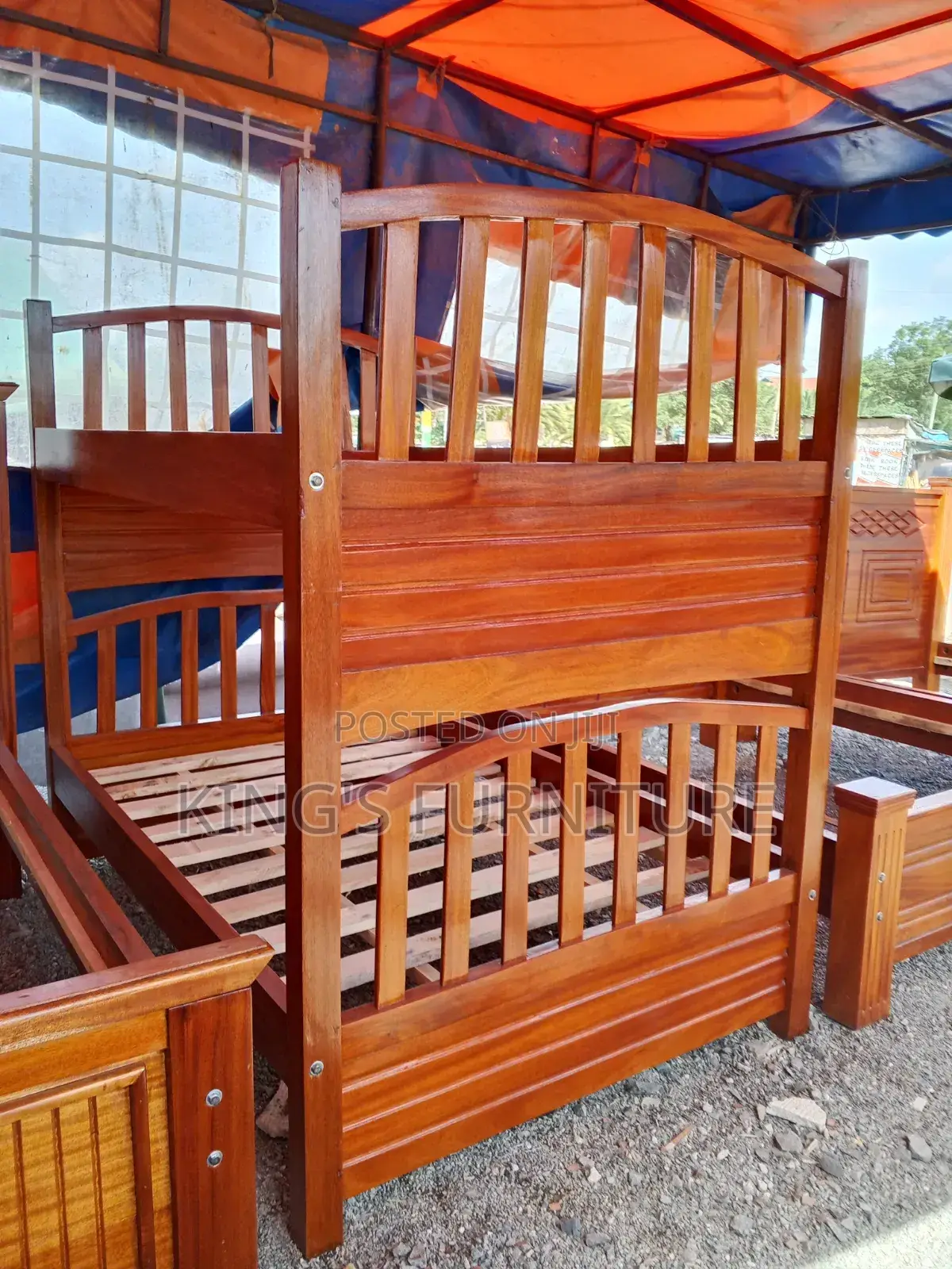 Double Decker Pure Mahogany 4x6