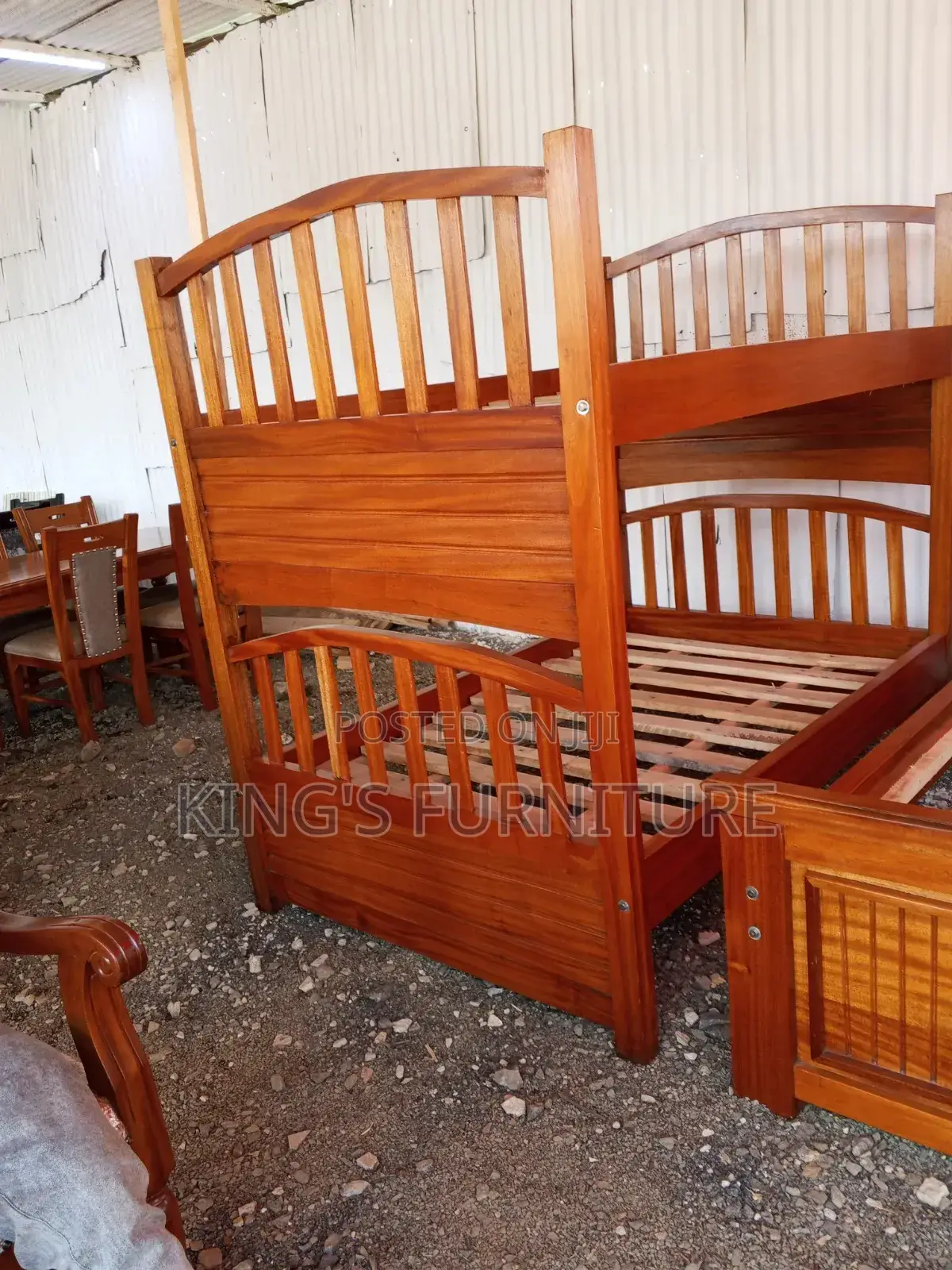 Double Decker Pure Mahogany 4x6