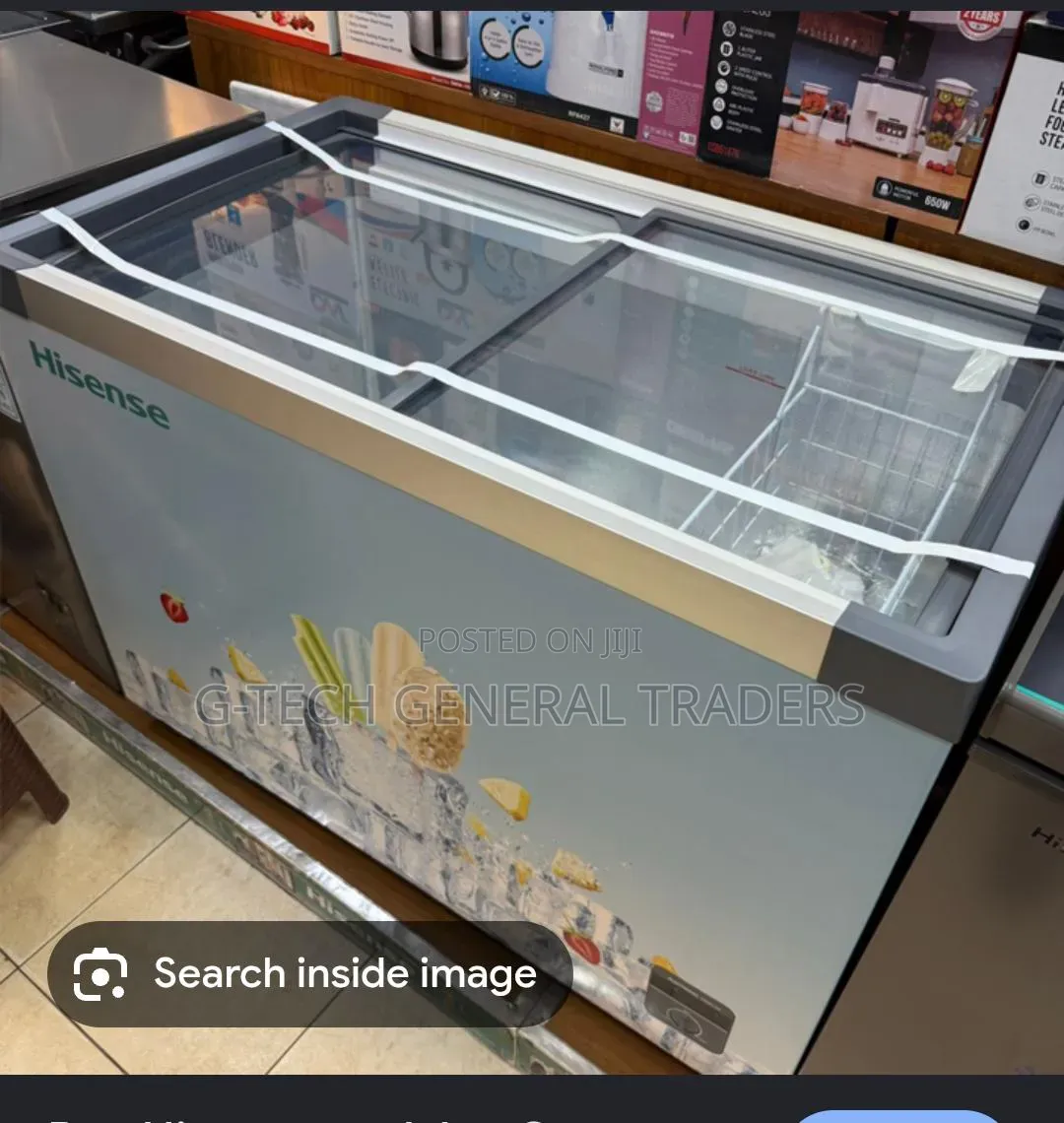 Hisense 301l Energy Saver Ice Cream Chiller Display Freezer