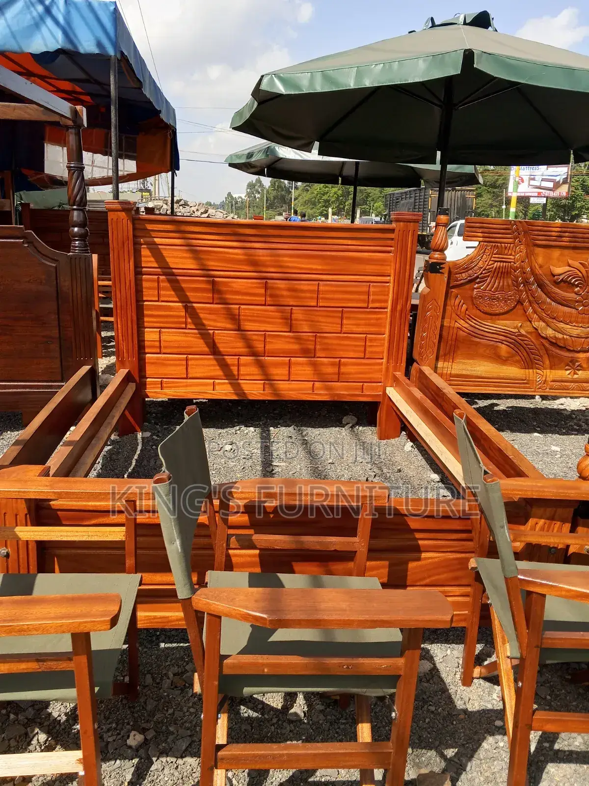6x6 King Size Bed