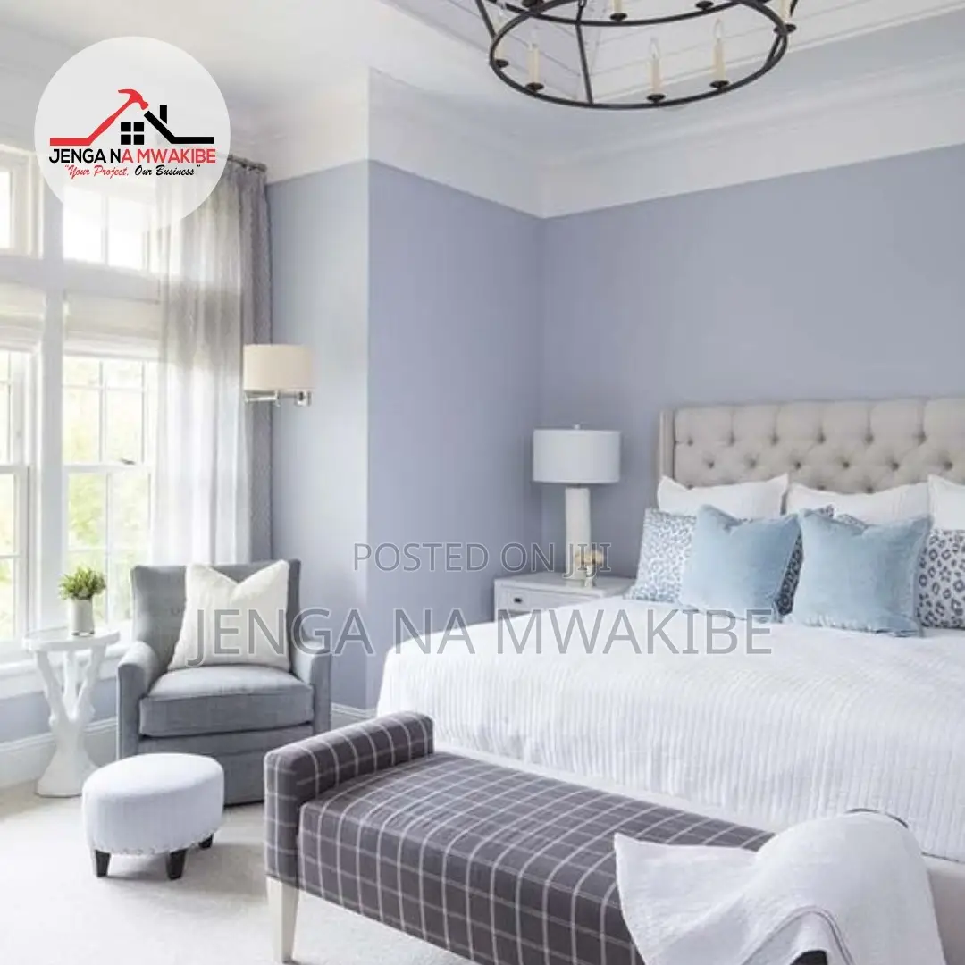 Soft Lavender Tint Premium Interior Bedroom Wall Coating