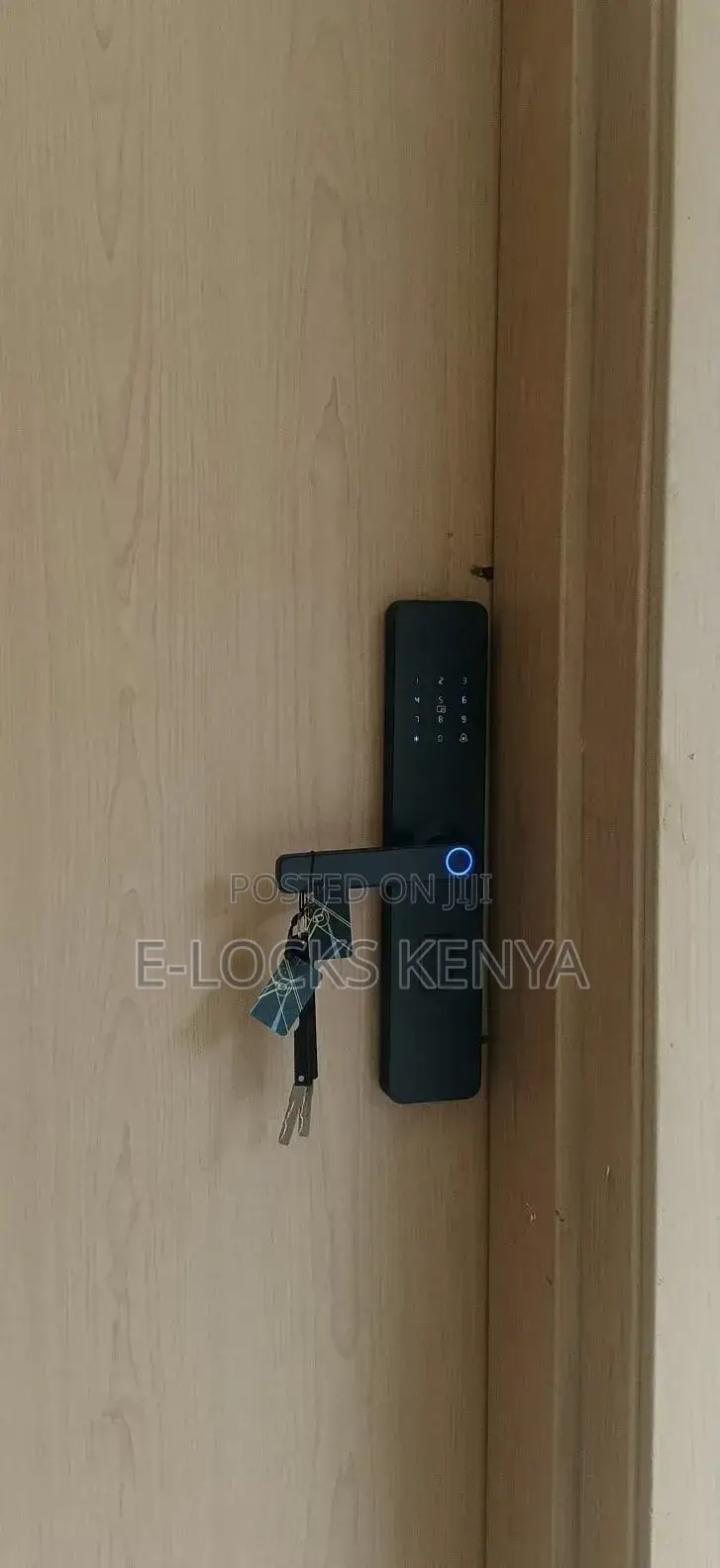 Smart Lock With Fingerprints Password Card App Control Key