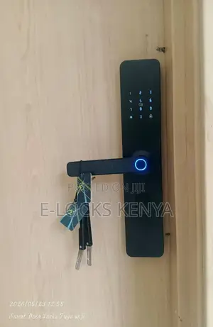 Smart Lock Automatic Security Biometric Fingerprints Password Cards