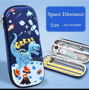 Cartoon Themed Pencil Pouch