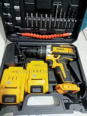 Dewalt 36v Cordless Drill With Hammer Function Accessories