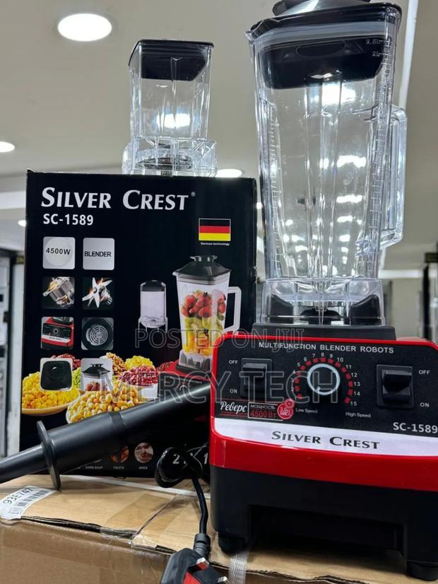 Silver Crest Commercial 2-in-1 Blender - main view