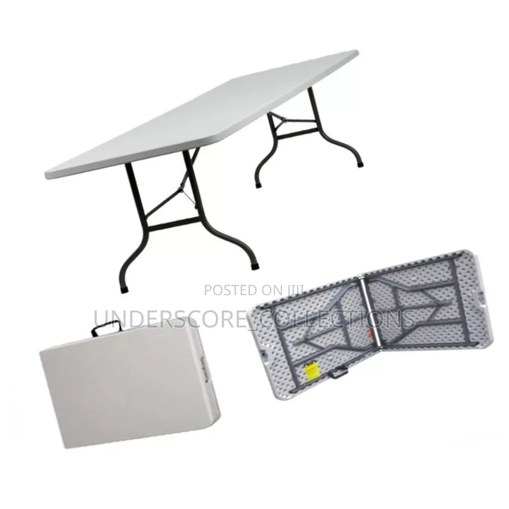 6-Foot Plastic Folding Table