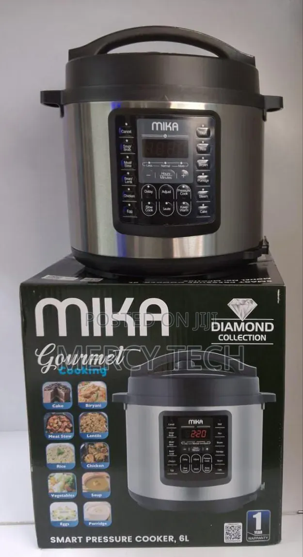 Mika 6l Smart Pressure Cooker