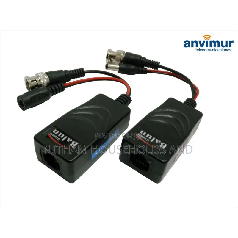 Secureye Single Channel Hd Video Power Balun–(S-PVB-1pv)