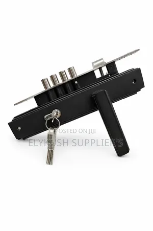 4-Latch Security Door Mortise Lock Set With Handle
